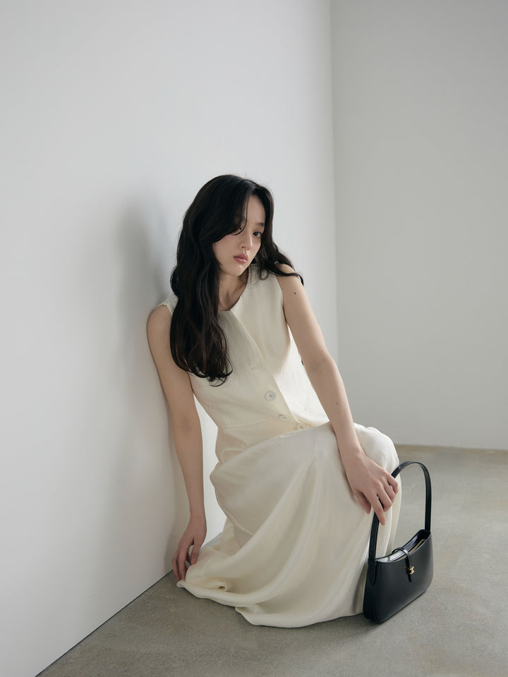 グロッシーベスト&フレアスカートSET UP