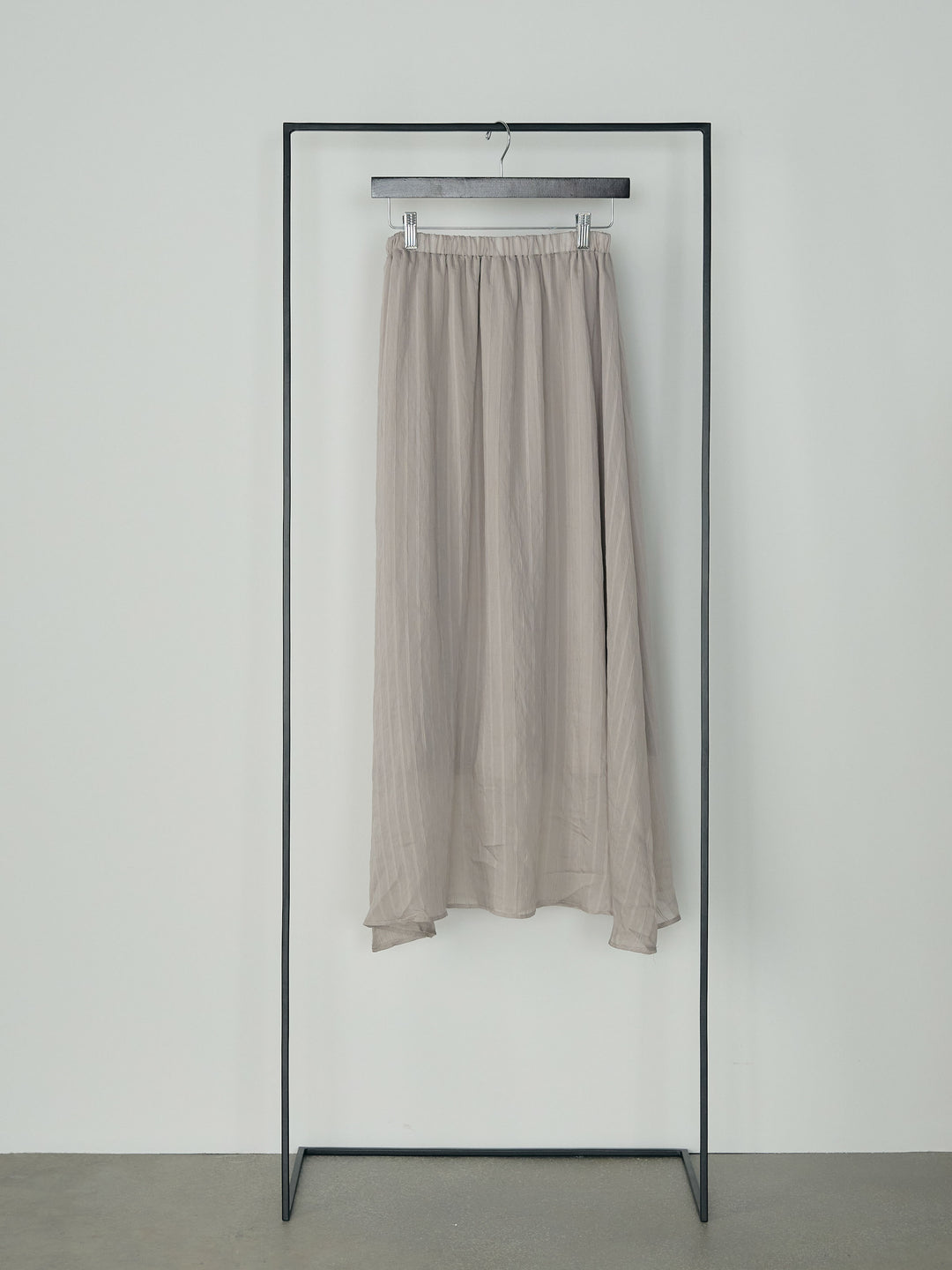 フロントツイストストライプシャツ&スカートSET UP