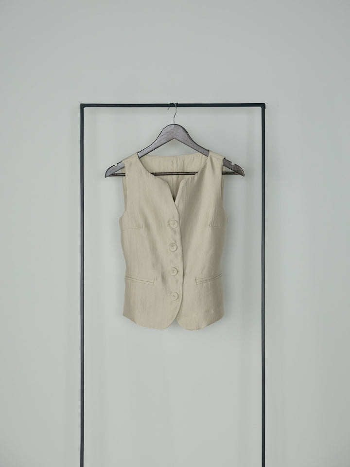 グロッシーベスト&フレアスカートSET UP