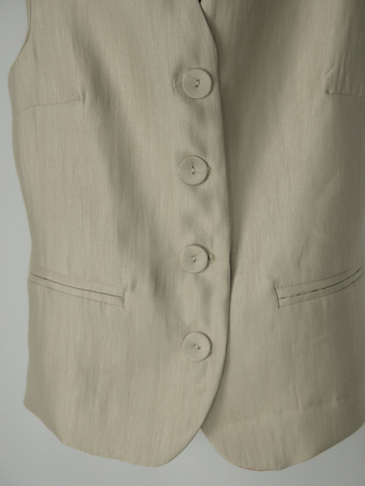 グロッシーベスト&フレアスカートSET UP