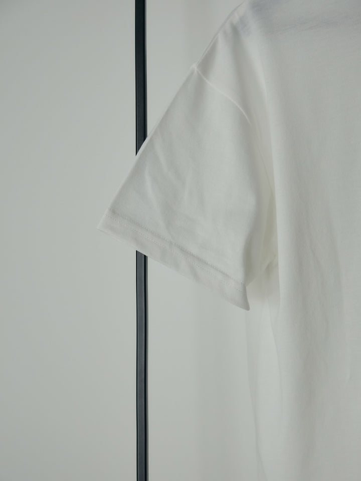 【cool touch】レースロゴ刺繍Tシャツ