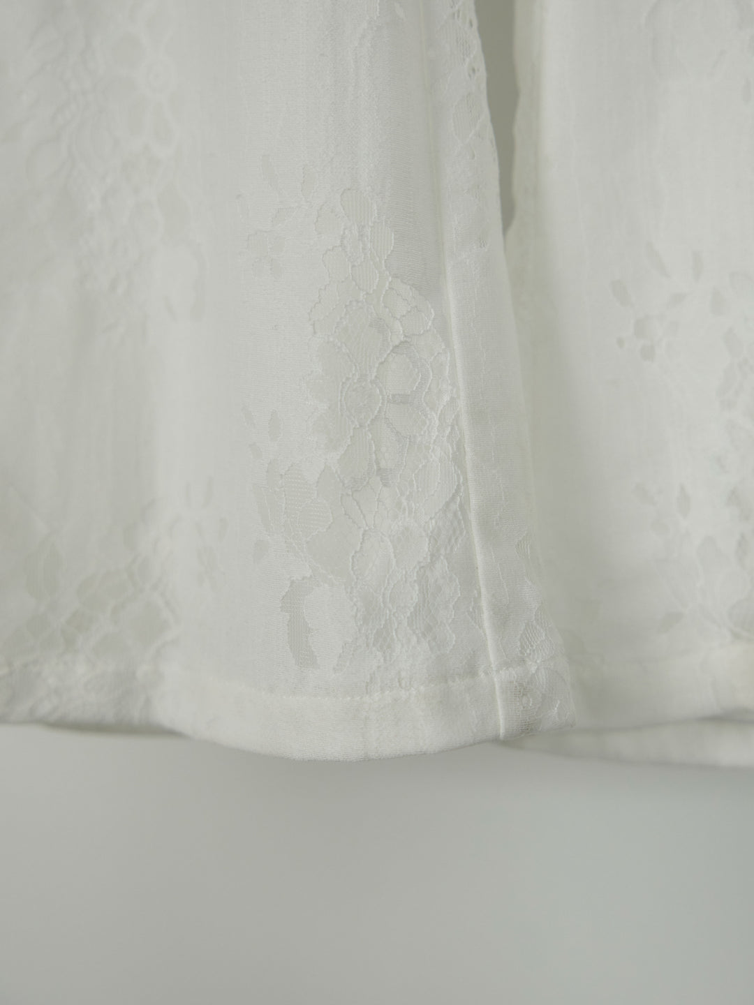 【Essential】Lace soft flare pants