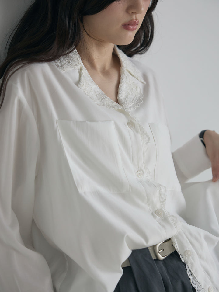 ベルトループコットンハーフパンツ(ベルト付き)