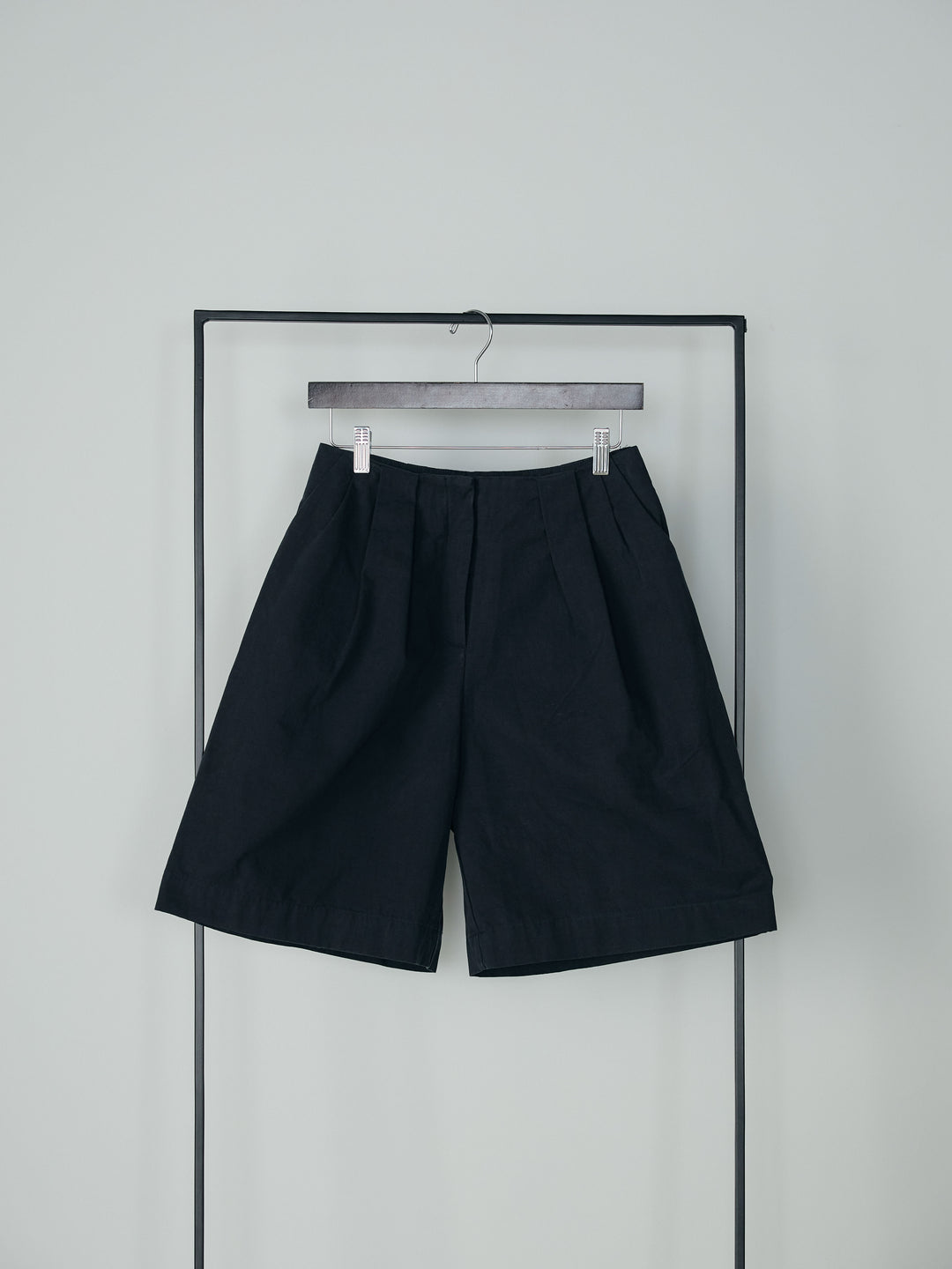 ベルトループコットンハーフパンツ(ベルト付き)