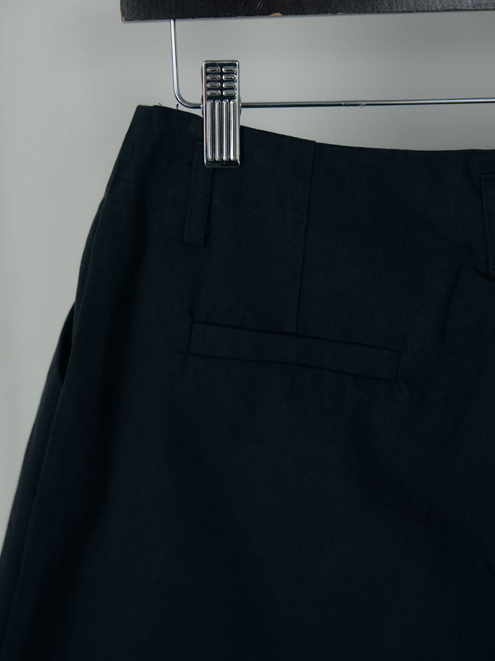 ベルトループコットンハーフパンツ(ベルト付き)