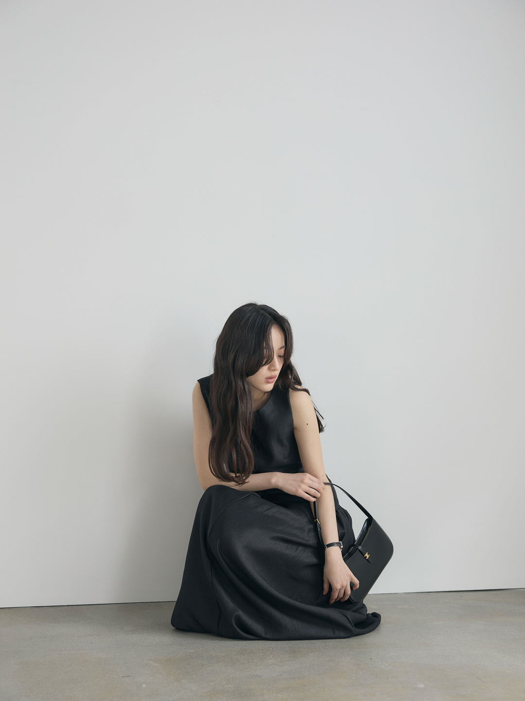 グロッシーベスト&フレアスカートSET UP