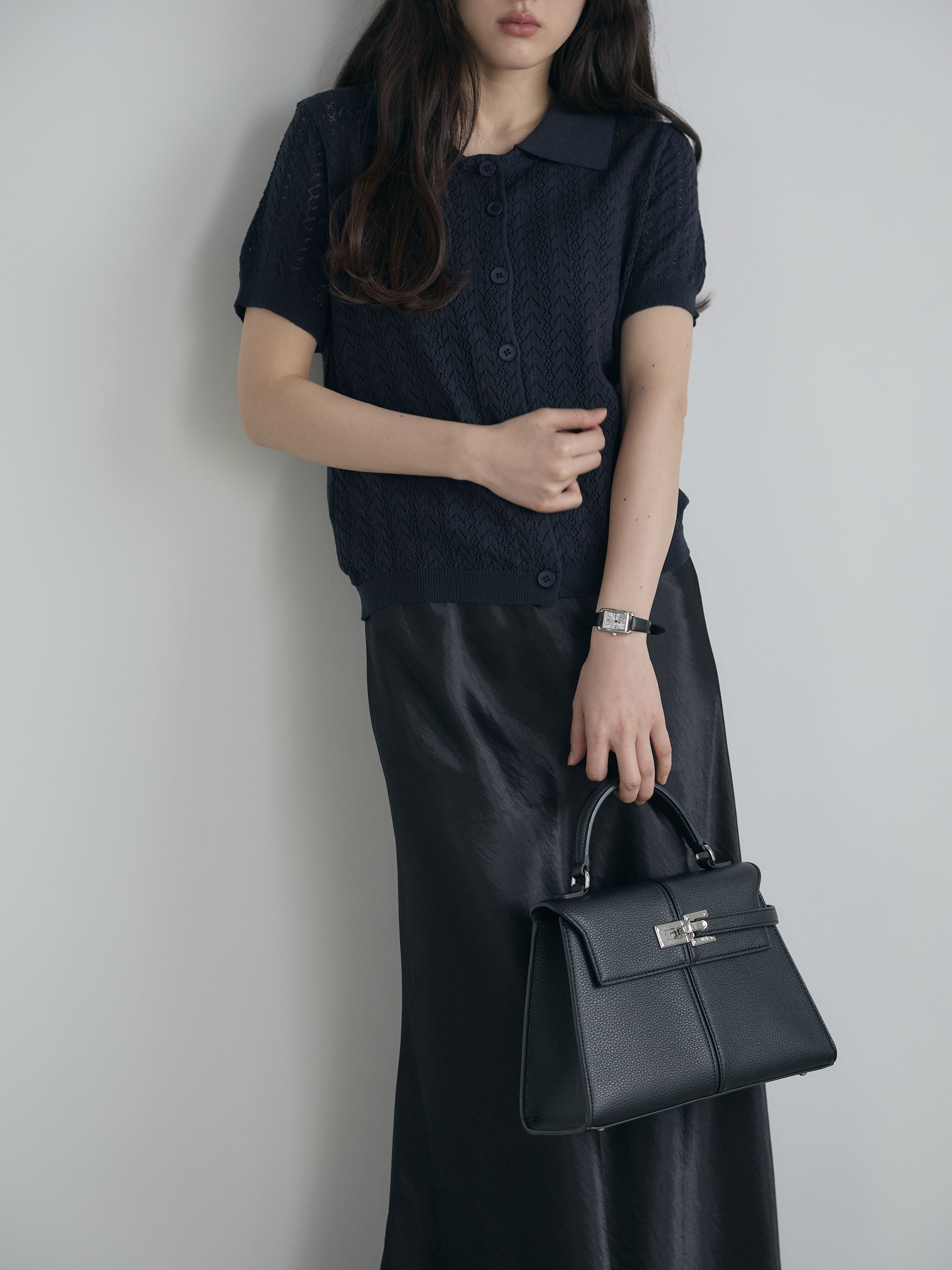 クロシェPOLOコンパクトカーディガン – nairo