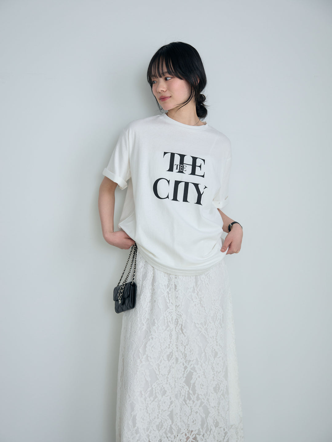 【SET】【cool touch】ロゴプリントコットンTシャツ+【cool touch】ロゴプリントコットンTシャツ(2set)
