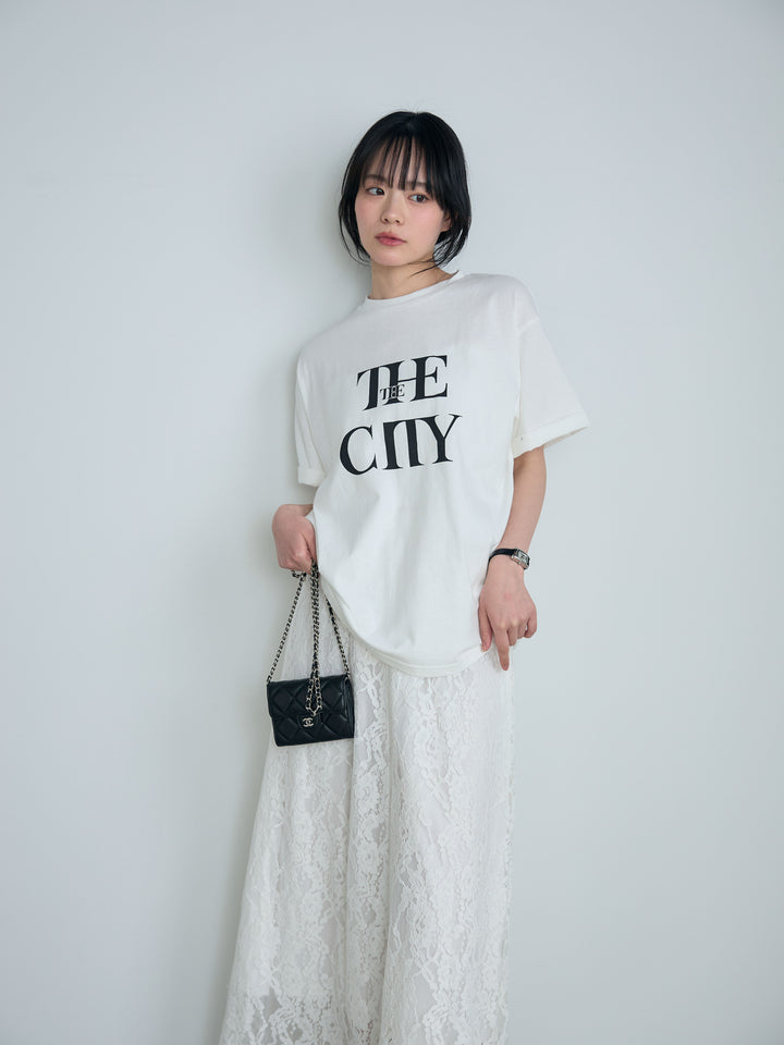 【SET】【cool touch】ロゴプリントコットンTシャツ+【cool touch】ロゴプリントコットンTシャツ(2set)