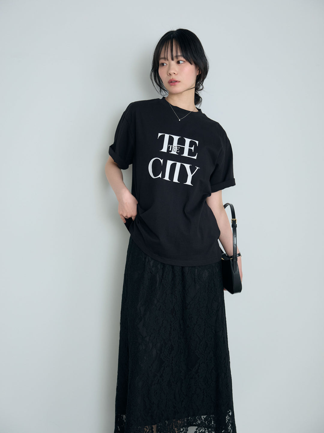 【SET】【cool touch】ロゴプリントコットンTシャツ+【cool touch】ロゴプリントコットンTシャツ(2set)
