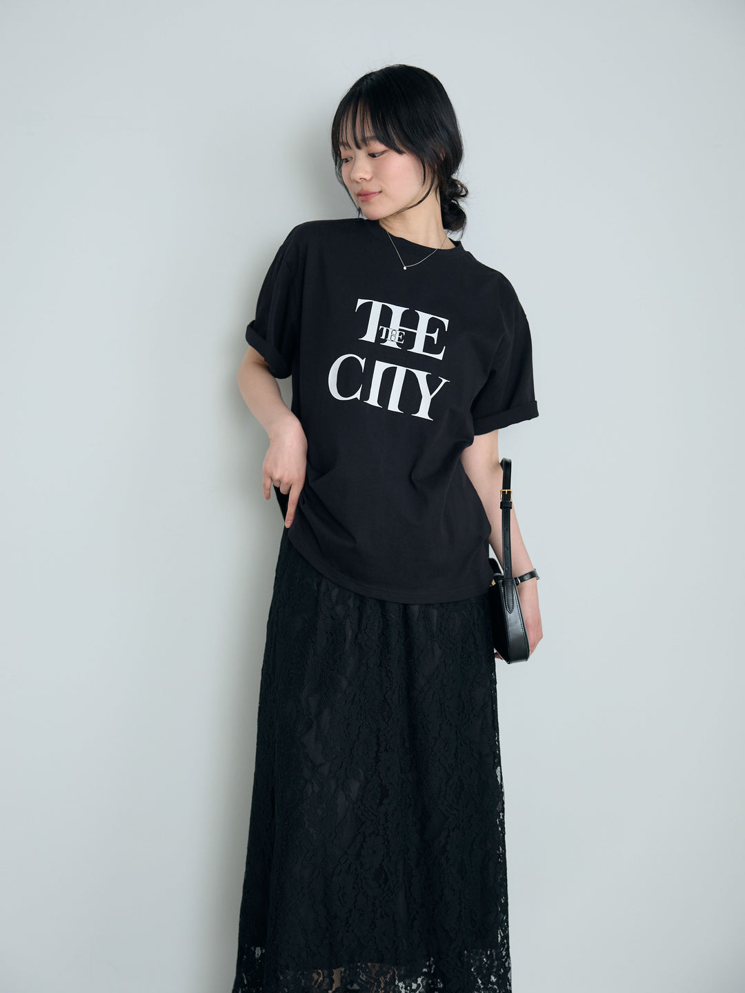 【SET】【cool touch】ロゴプリントコットンTシャツ+【cool touch】ロゴプリントコットンTシャツ(2set)