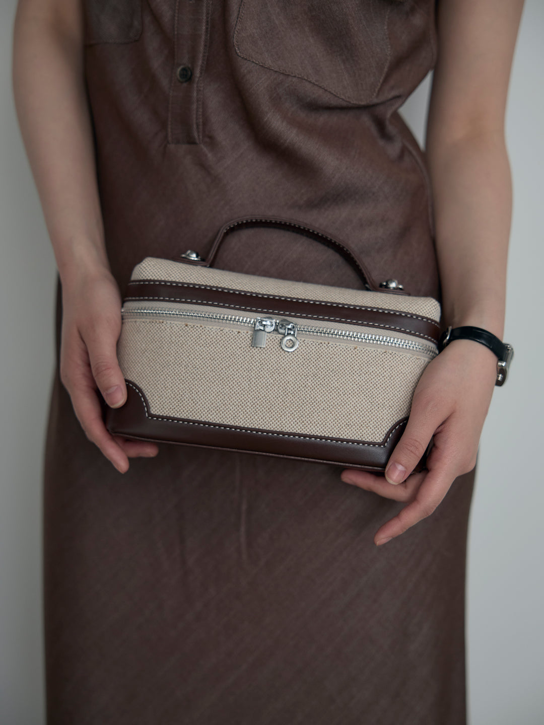 バイカラー2WAYスモールBAG