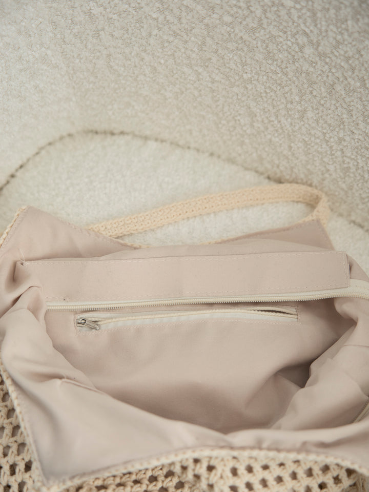 クロシェ編みショルダーBAG