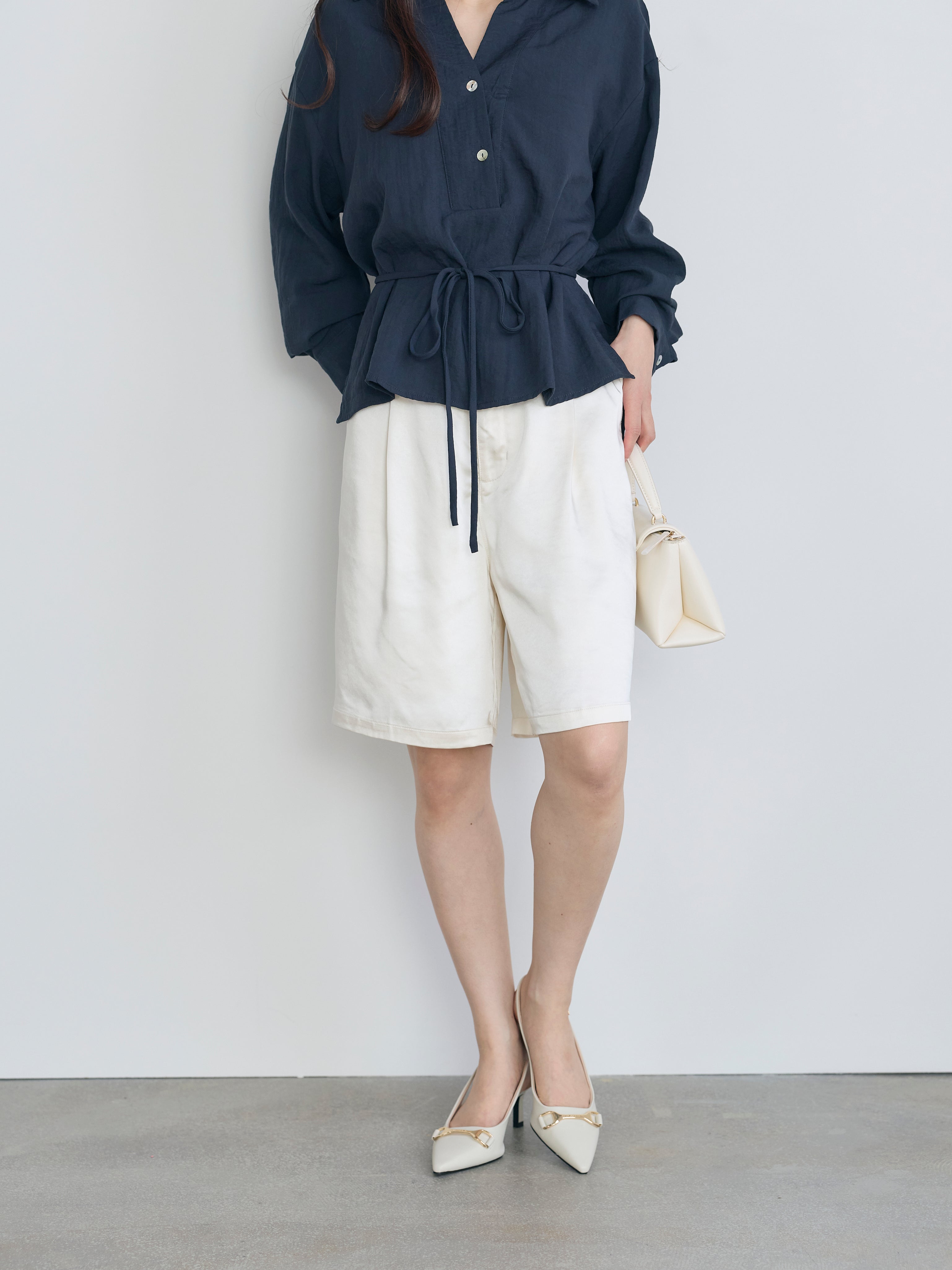 ヴィンテージサテンハーフパンツ – nairo