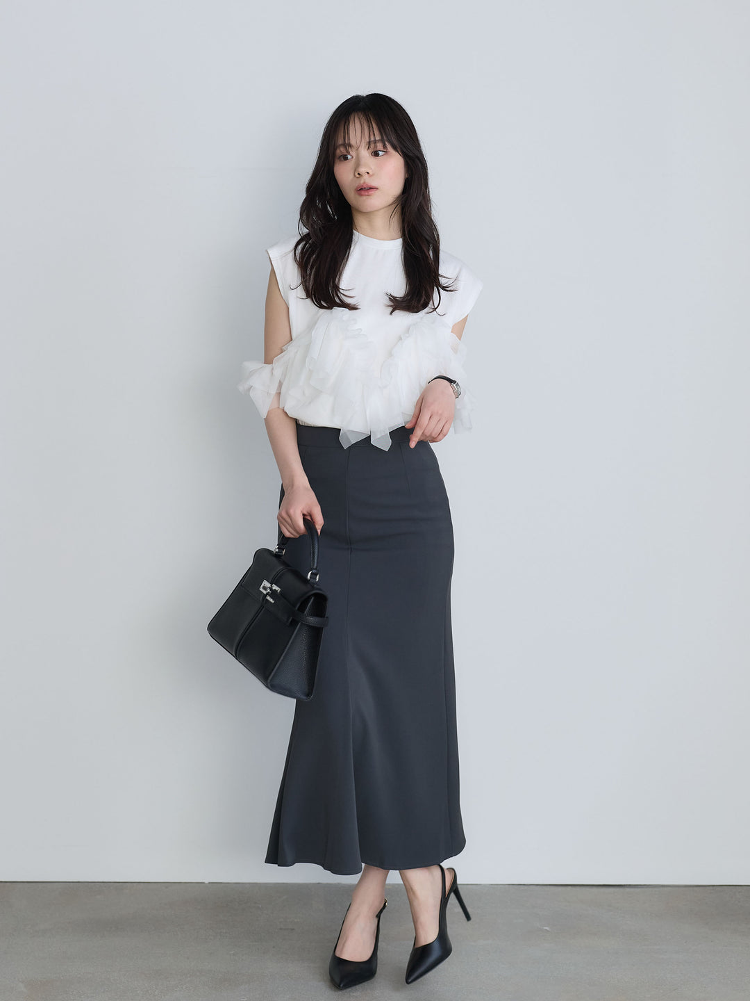 ソフトマーメイドスカート