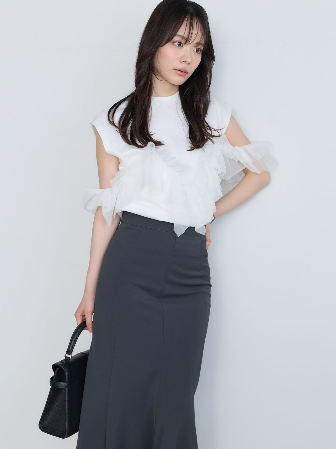 ソフトマーメイドスカート