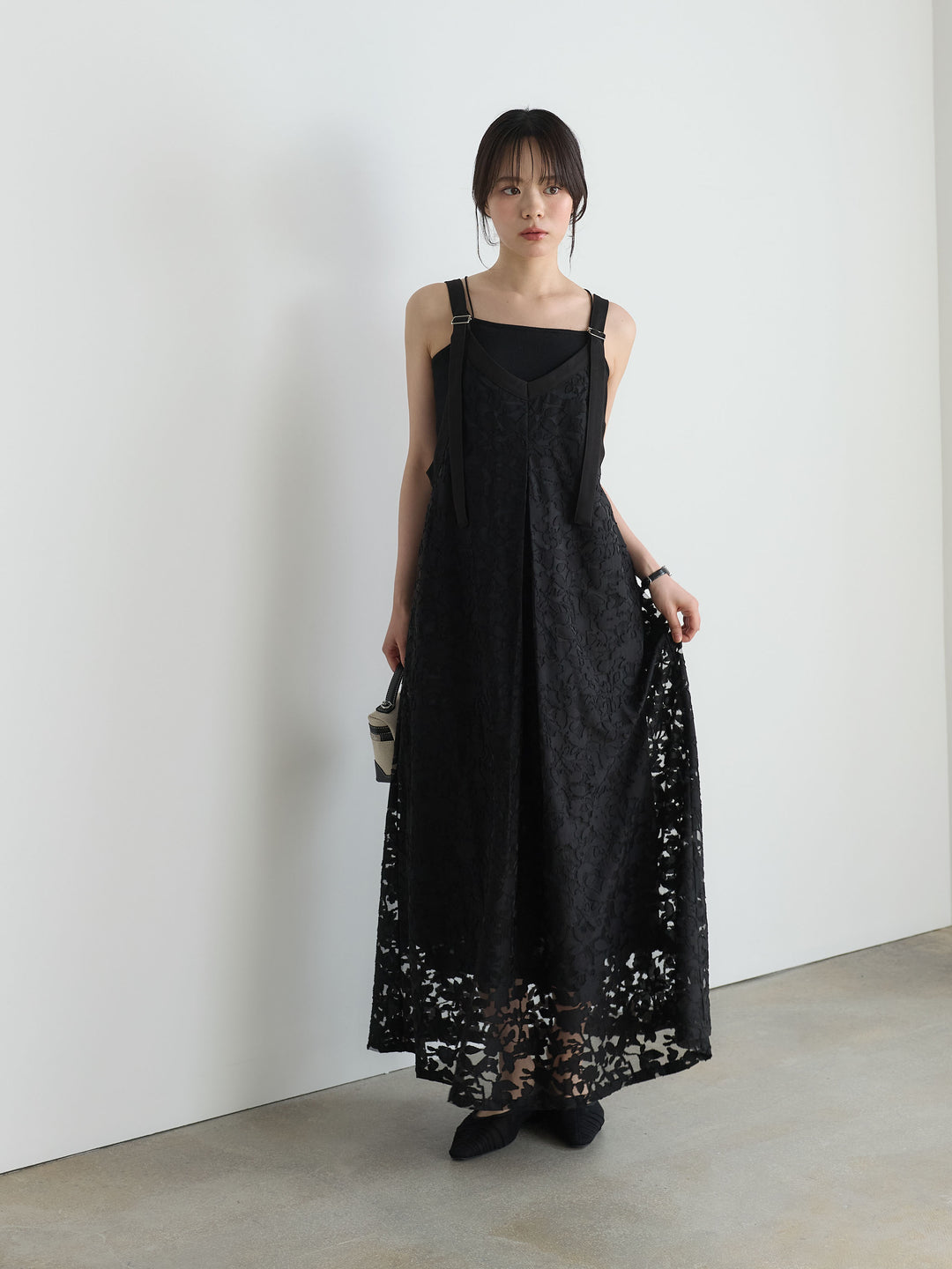 シアージャガード2wayロングワンピース