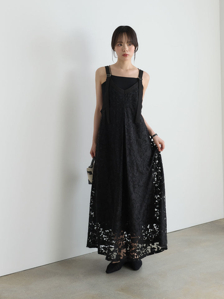 シアージャガード2wayロングワンピース