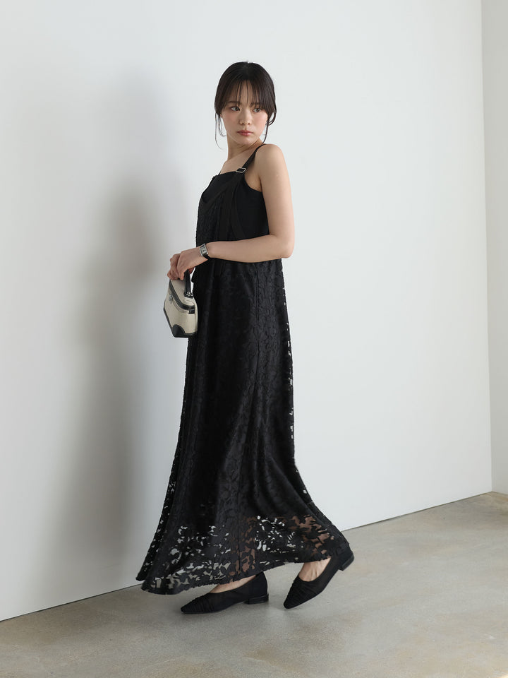シアージャガード2wayロングワンピース