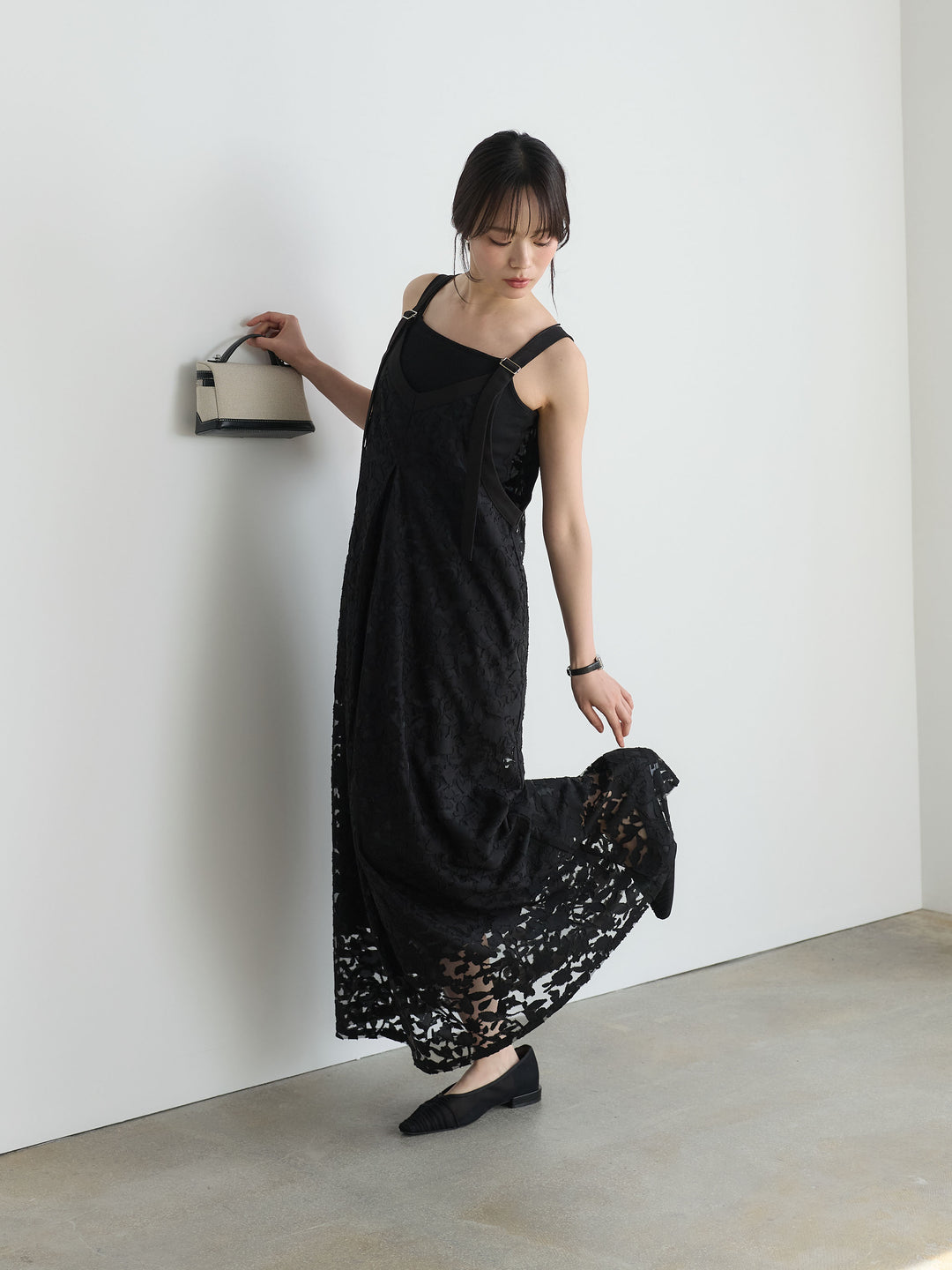 シアージャガード2wayロングワンピース
