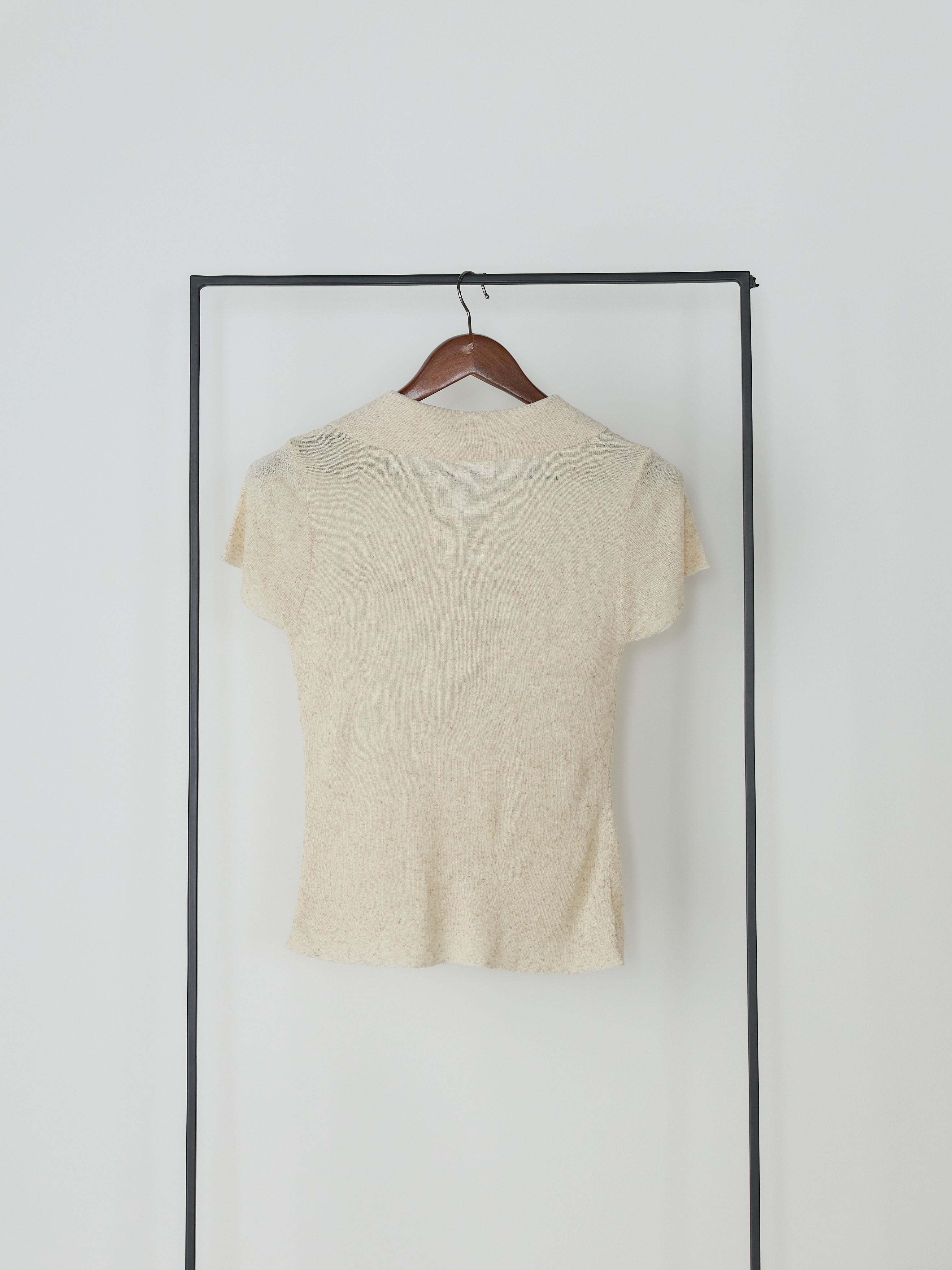 Luxe Series】ダブルポケットサマーニットポロトップス – nairo