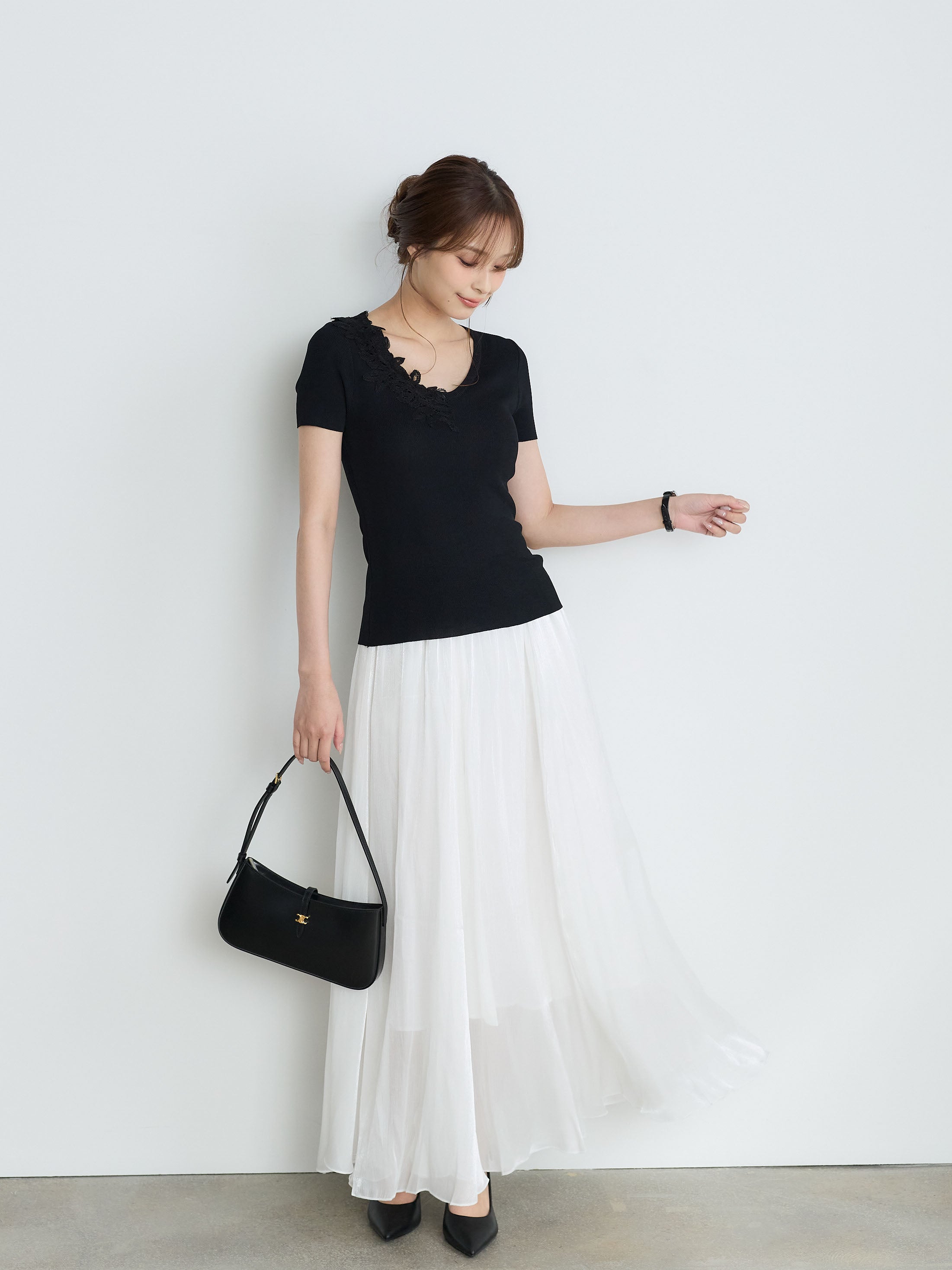 Luxe Series】シャイニーシワプリーツスカート – nairo