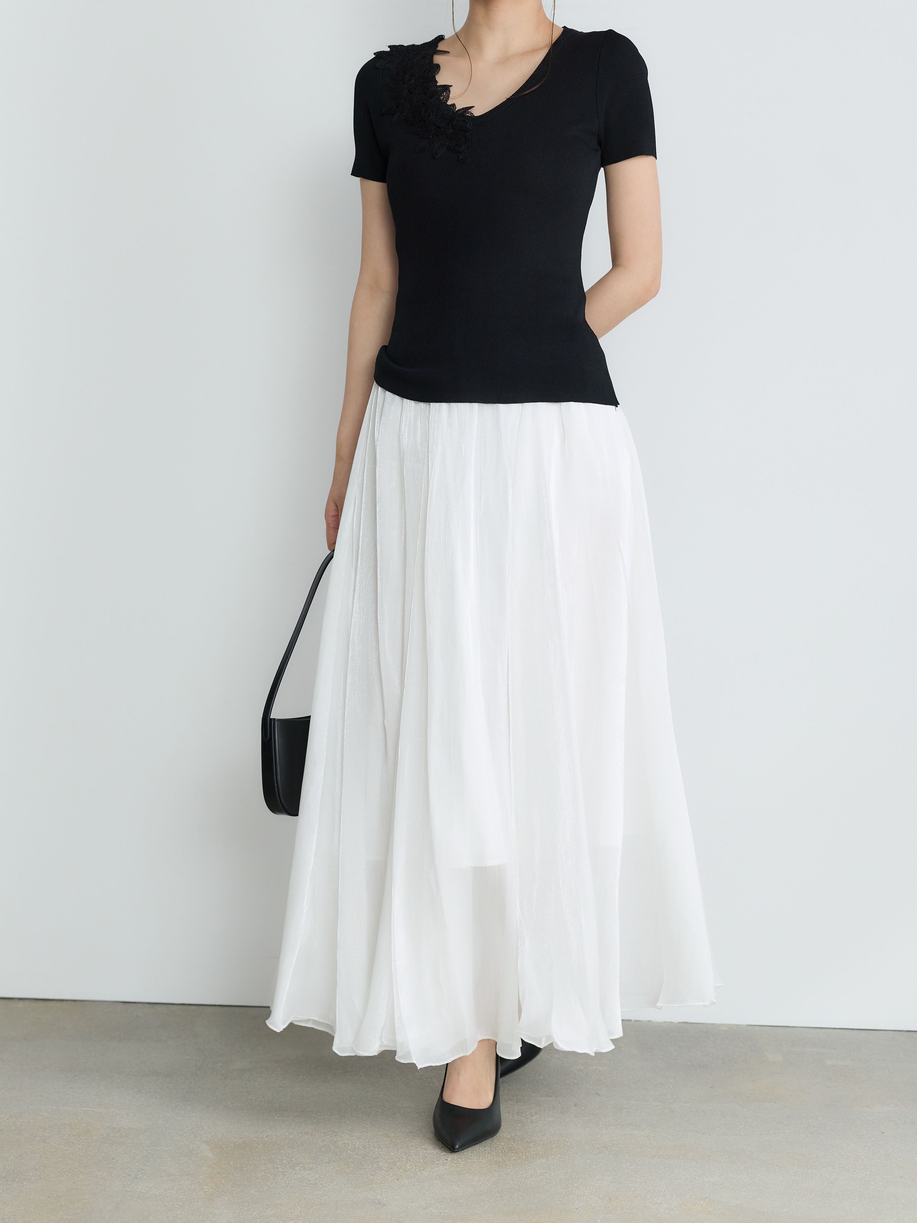 Luxe Series】シャイニーシワプリーツスカート – nairo
