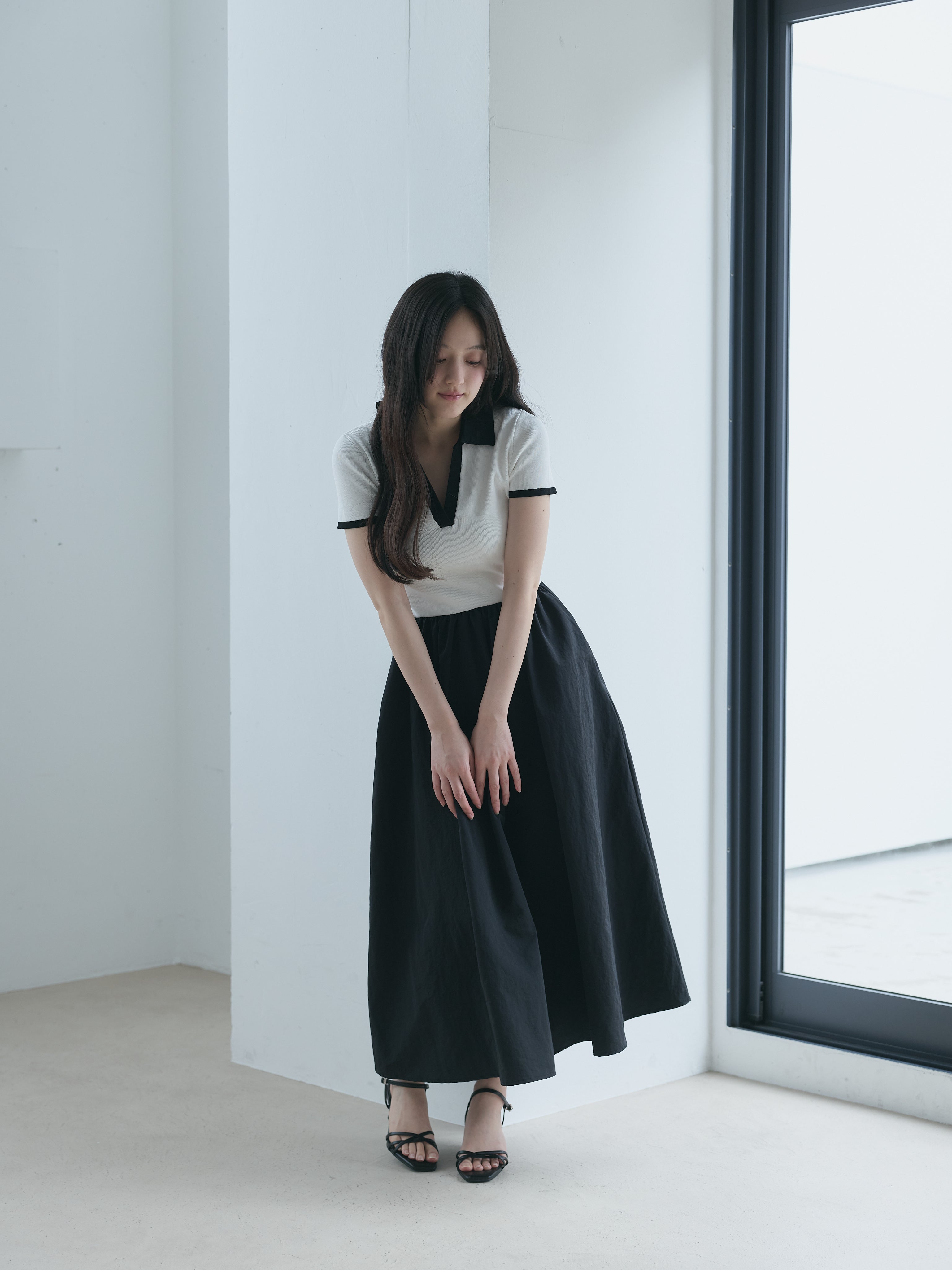 Essential】POLO docking half sleeve one piece – nairo