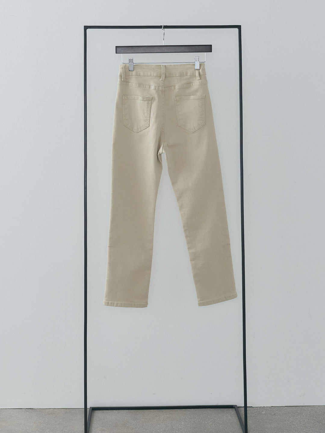 コットンストレッチスキニーアンクルパンツ