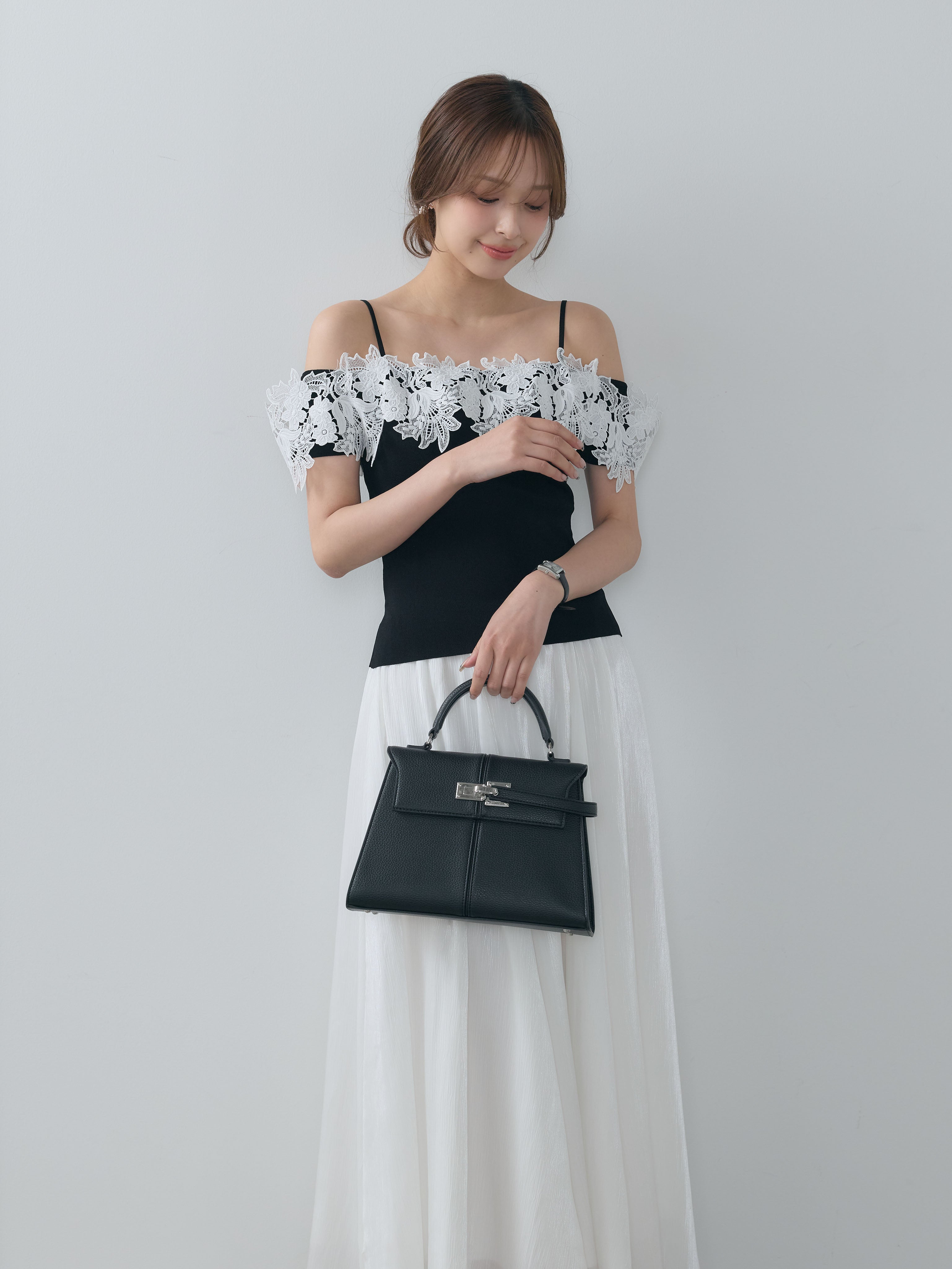Tadashi shoji オフショルダーレーストップス J024 レースドッキングオフショルダートップス – nairo