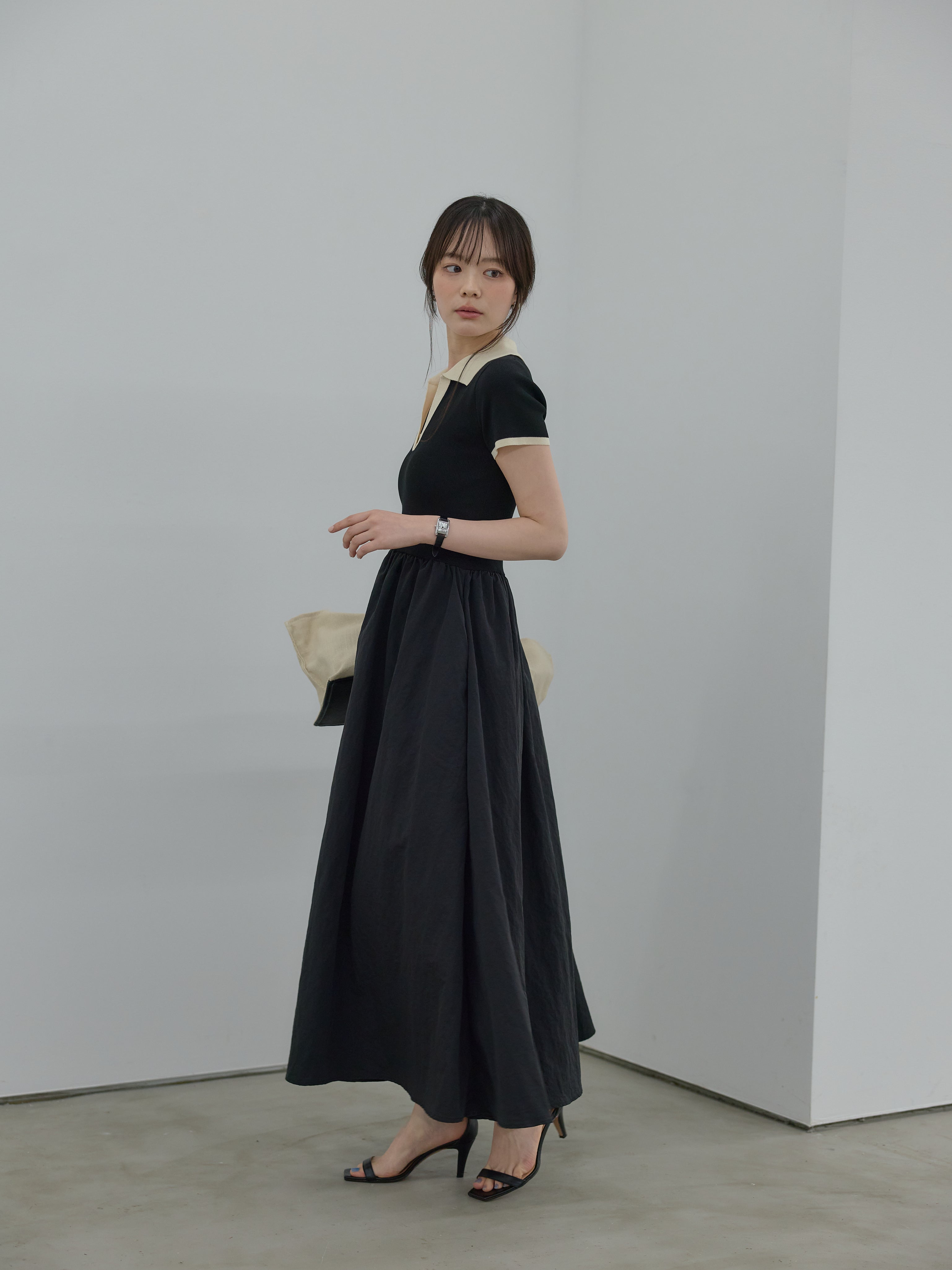 Essential】POLO docking half sleeve one piece – nairo