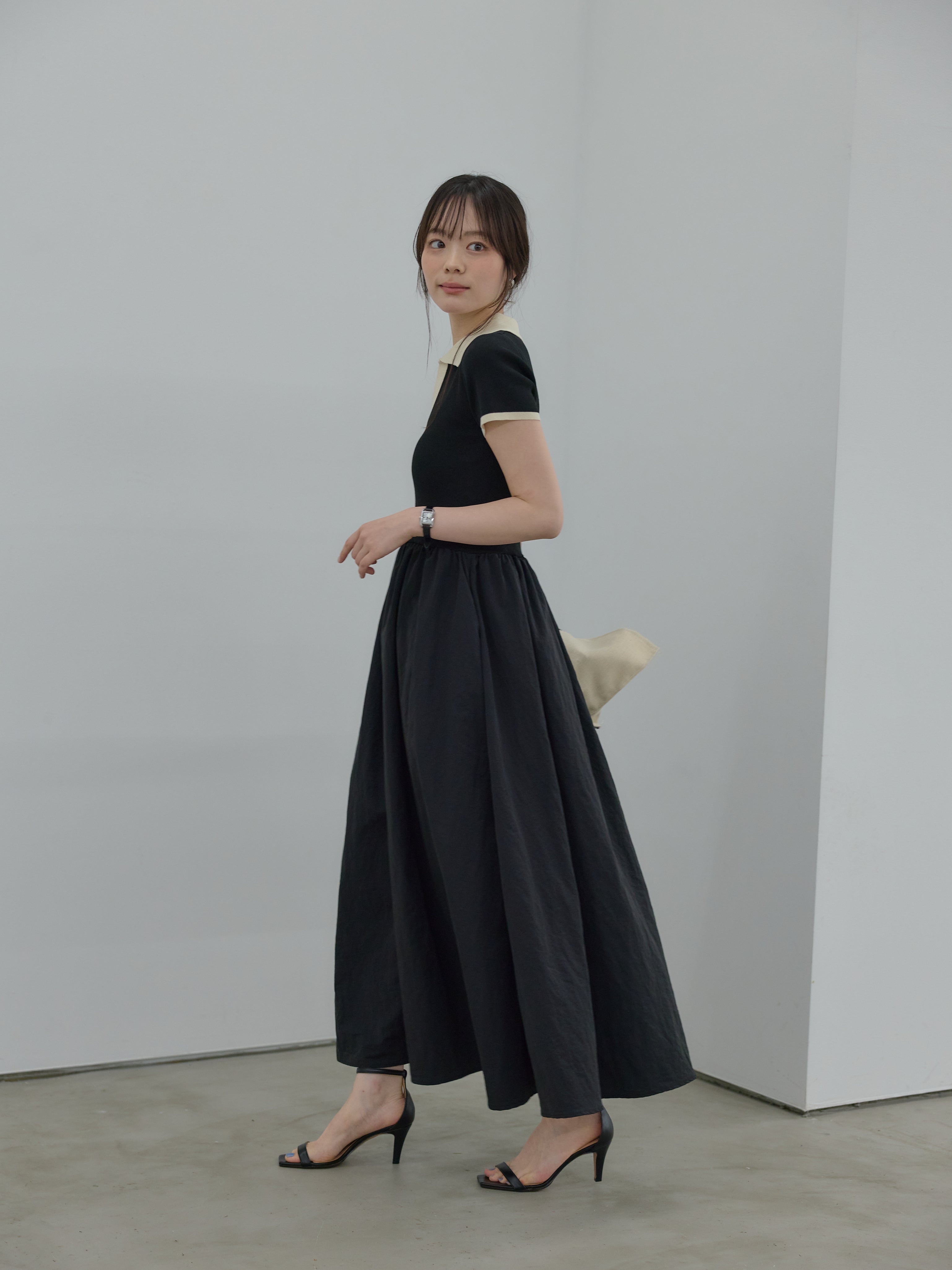 Essential】POLO docking half sleeve one piece – nairo
