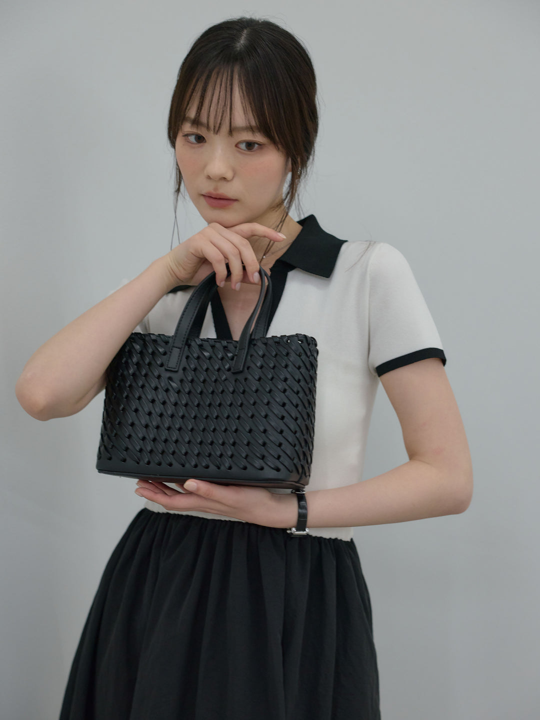 イントレチャートスクエアBAG(ポーチ付き)
