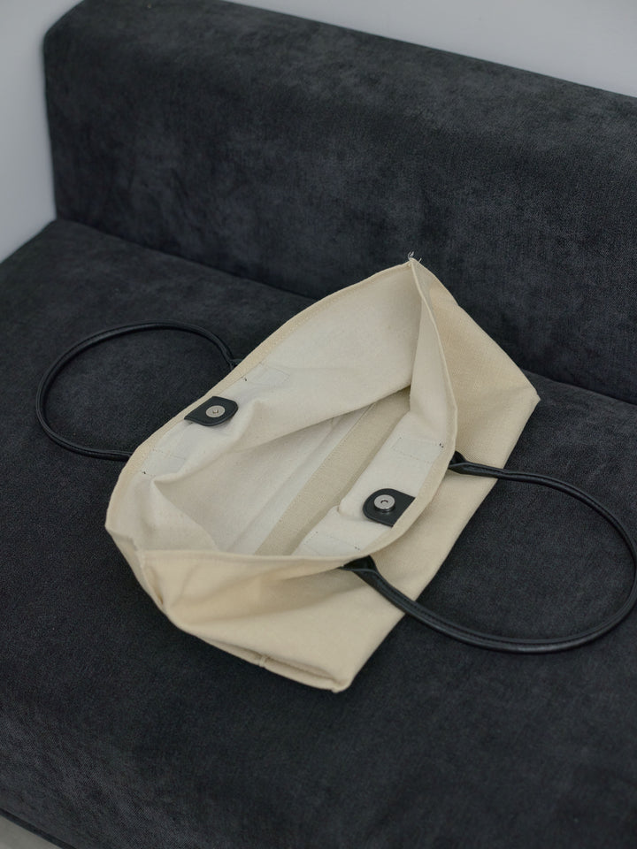 ポーチ付きホリゾンタルトートBAG