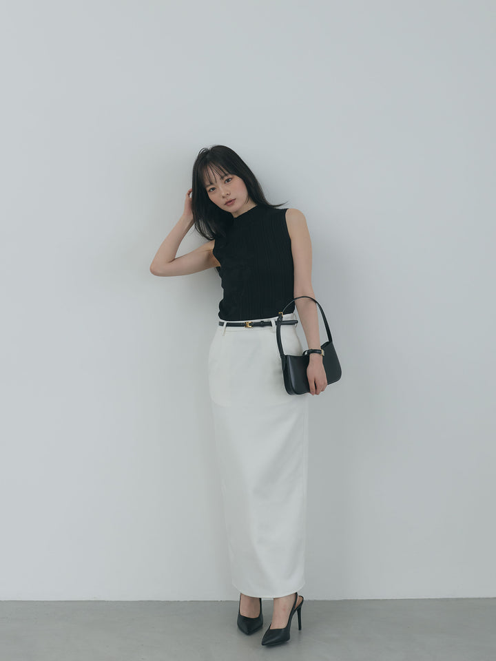 【Essential】Authentic wool like pencil skirt