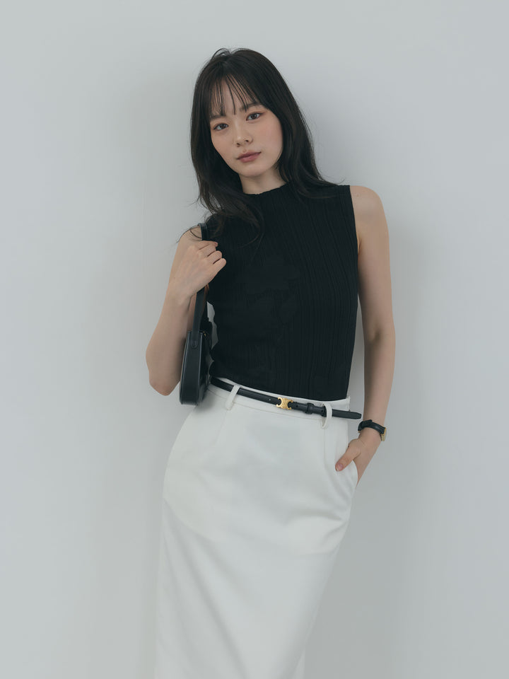 【Essential】Authentic wool like pencil skirt