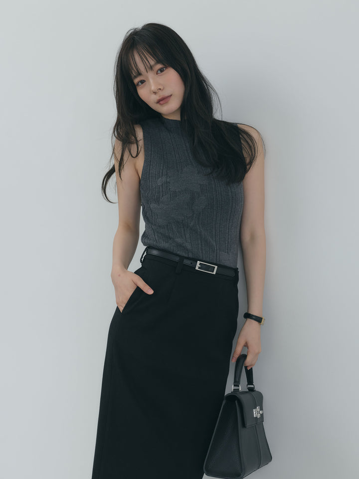 【Essential】Authentic wool like pencil skirt