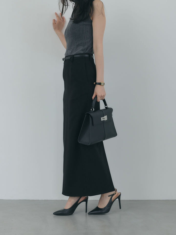 【Essential】Authentic wool like pencil skirt