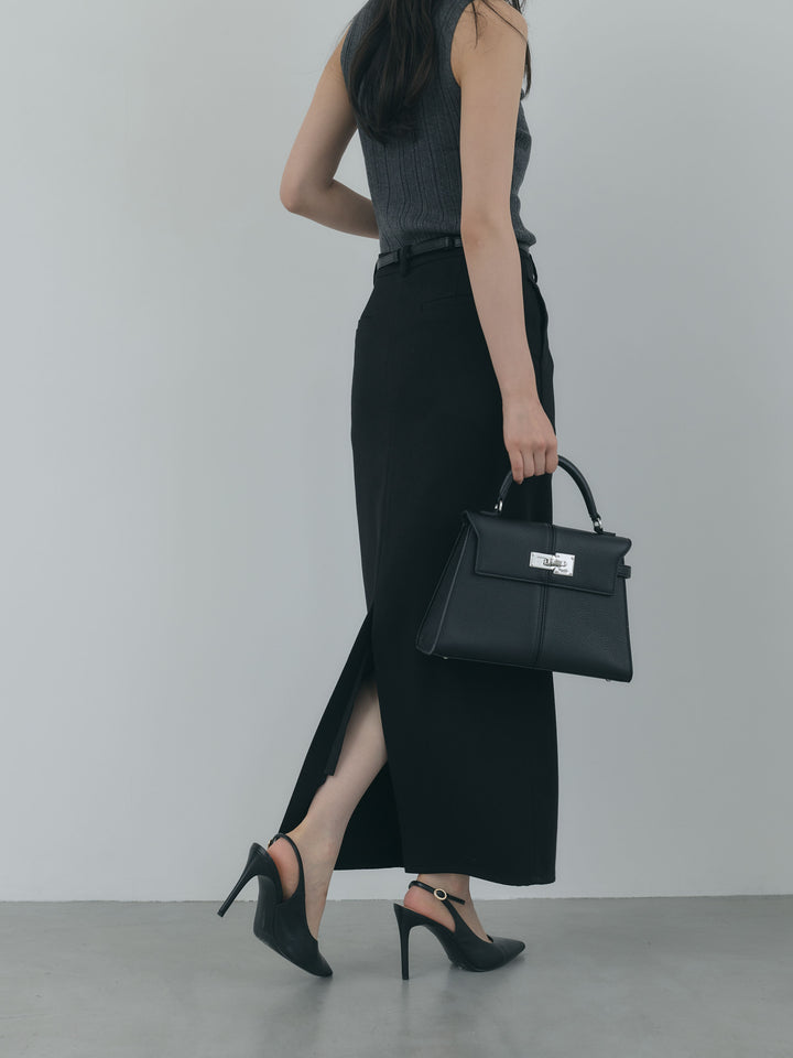【Essential】Authentic wool like pencil skirt