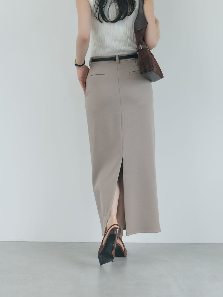 【Essential】Authentic wool like pencil skirt
