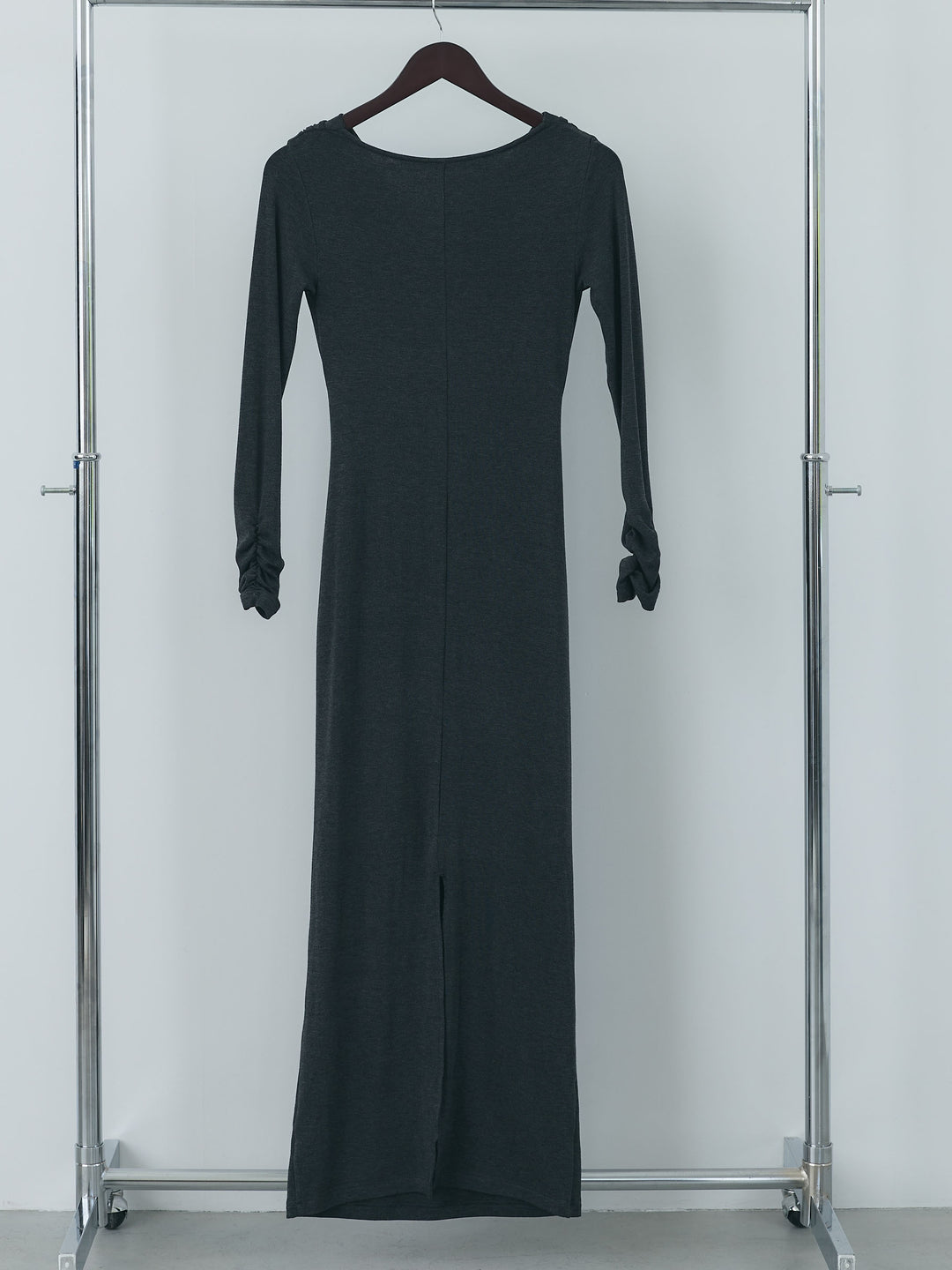 【Essential】Drape soft touch fit one piece