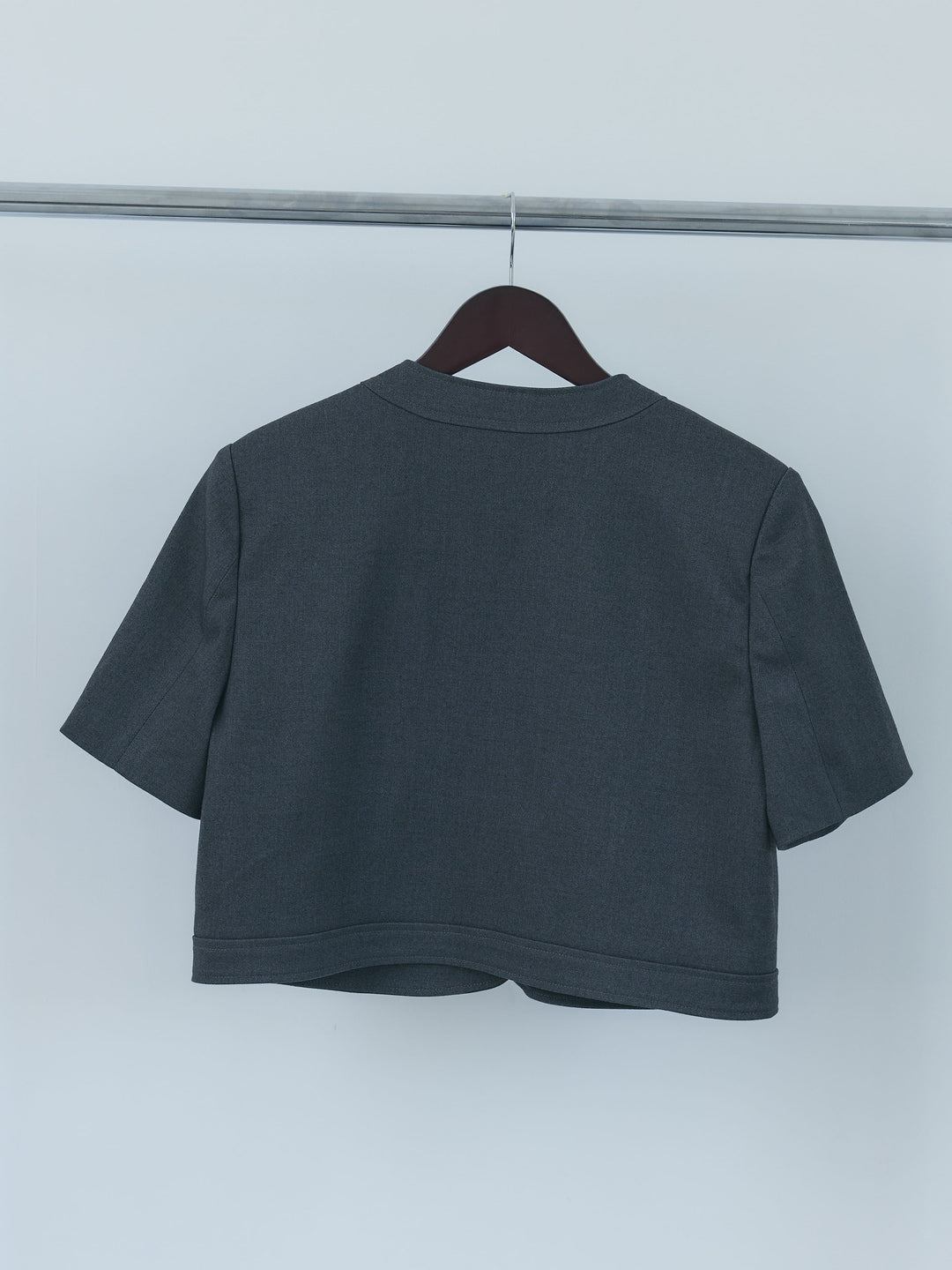 【Essential】ウールタッチダブルポケットショートジャケット & ウールタッチタックストレートパンツ SET UP