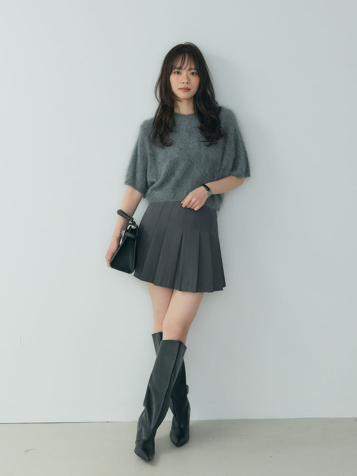 ベーシックプリーツミニスカート
