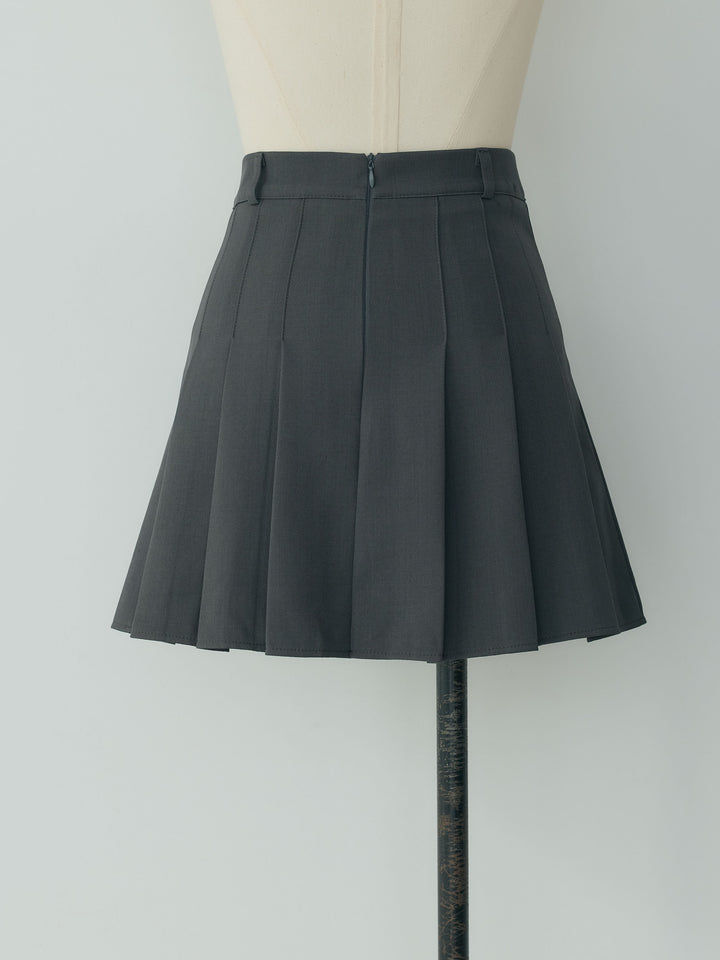 ベーシックプリーツミニスカート