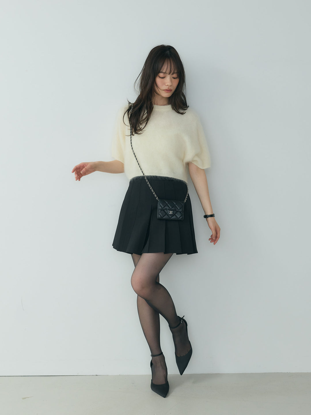 ベーシックプリーツミニスカート