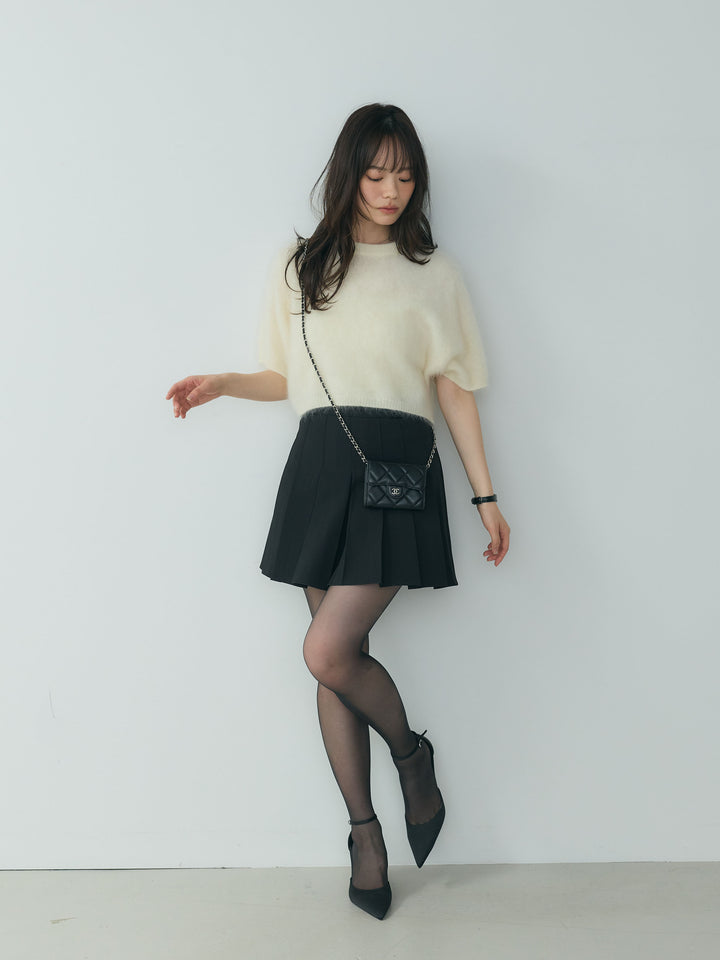 ベーシックプリーツミニスカート