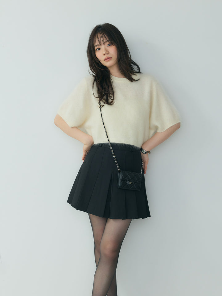 ベーシックプリーツミニスカート