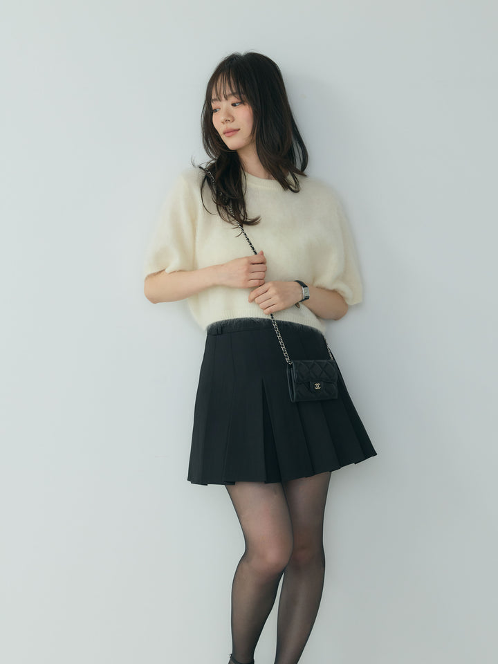 ベーシックプリーツミニスカート