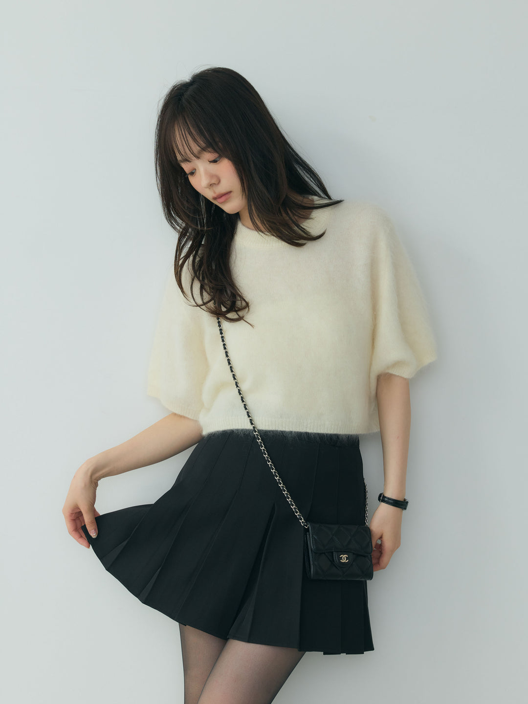 ベーシックプリーツミニスカート
