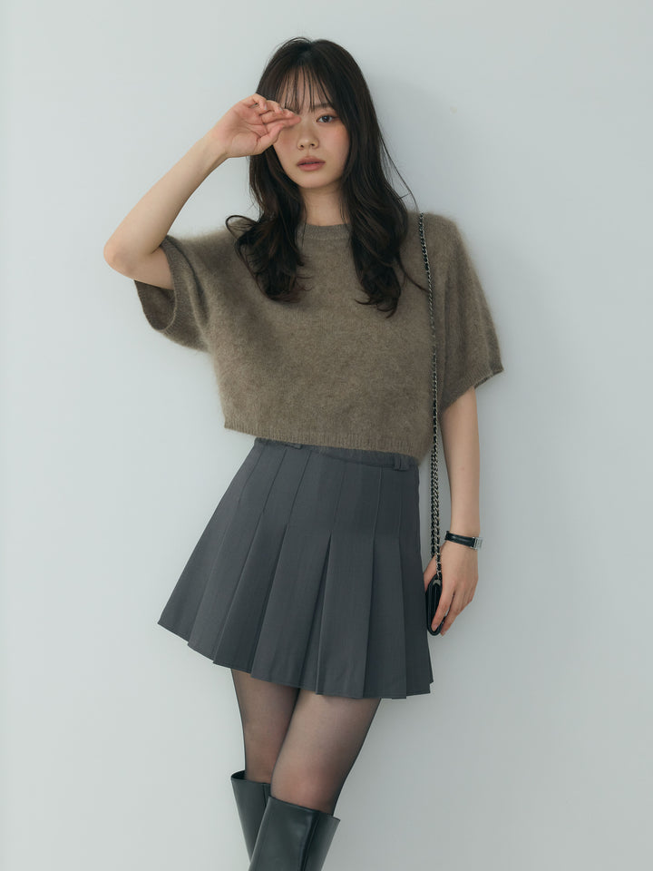 ベーシックプリーツミニスカート